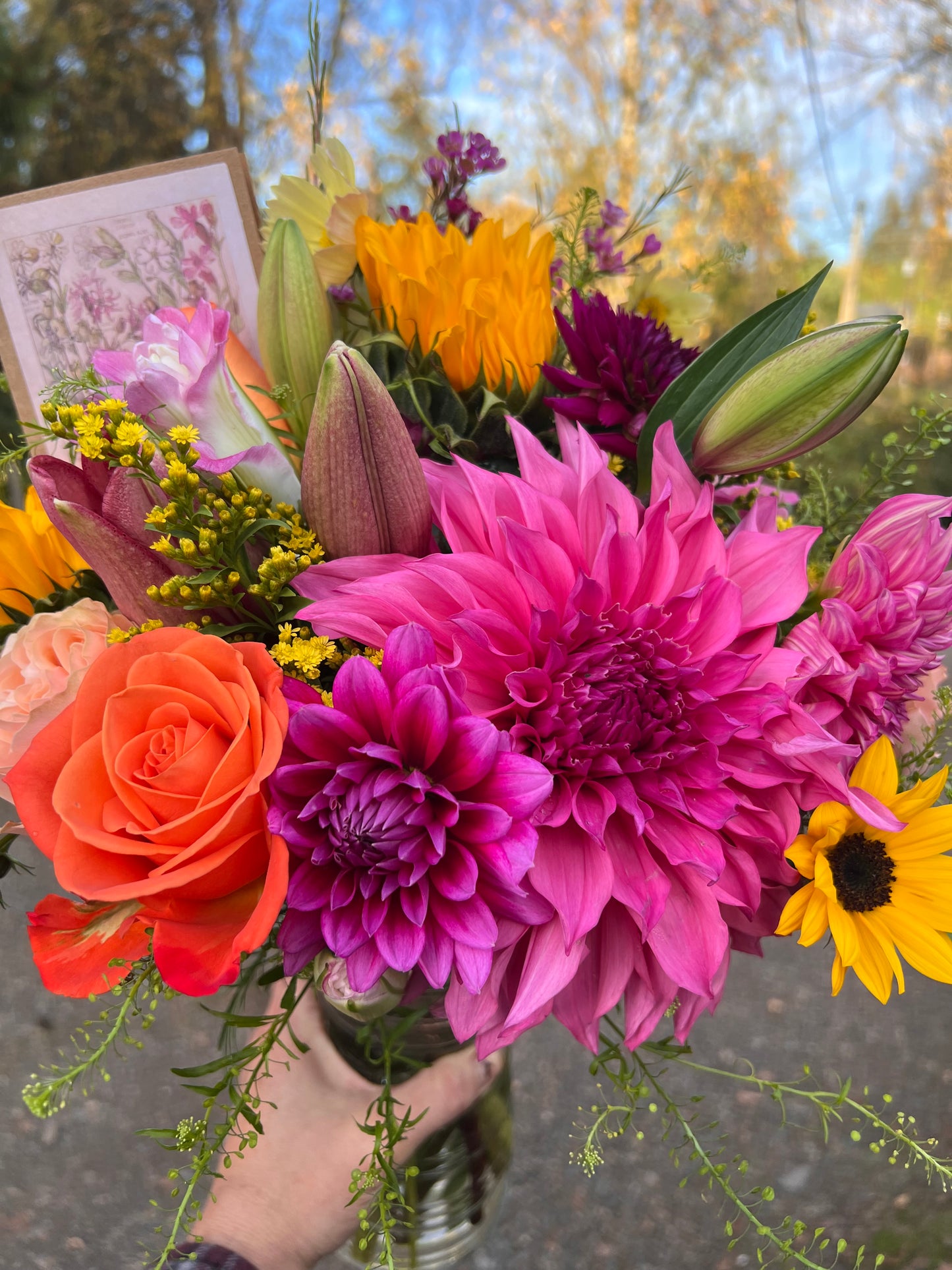 Gift Cards - Market Bouquet - 4 Cards to Use or Gift