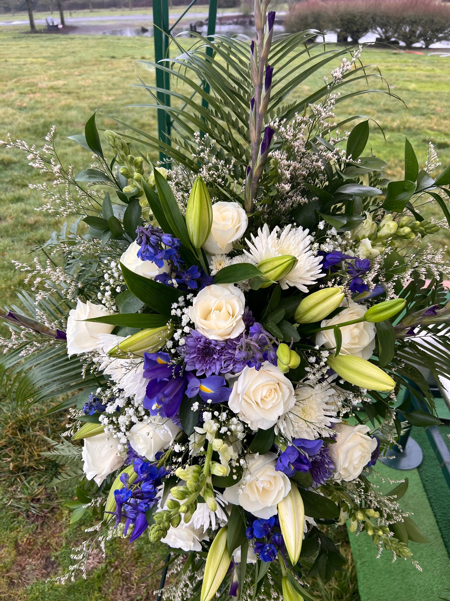 Standing Spray | Elegant Funeral & Sympathy Flowers