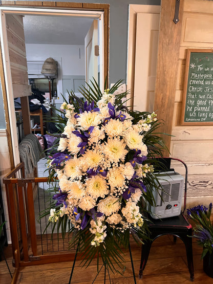 Standing Spray | Elegant Funeral & Sympathy Flowers
