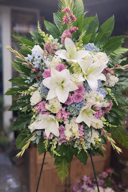 Standing Spray | Elegant Funeral & Sympathy Flowers