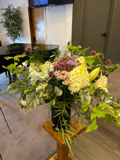 Sympathy Vase Arrangement | Elegant Funeral & Memorial Flowers