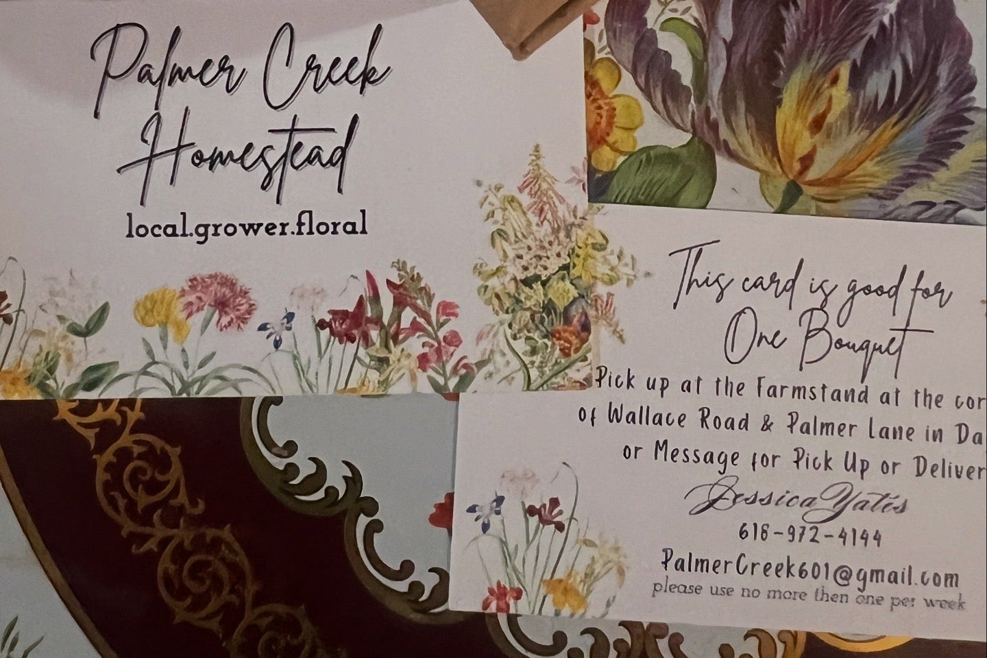 Gift Cards - Market Bouquet - 4 Cards to Use or Gift