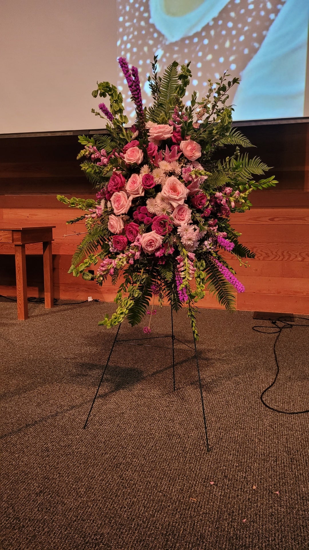 Standing Spray | Elegant Funeral & Sympathy Flowers