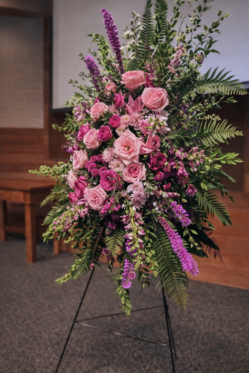 Standing Spray | Elegant Funeral & Sympathy Flowers