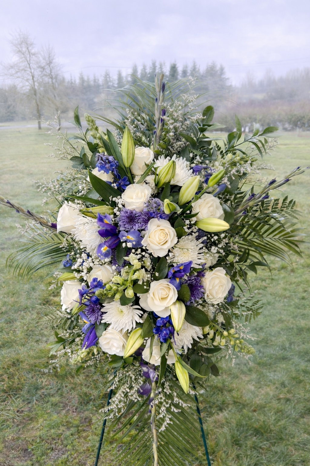 Standing Spray | Elegant Funeral & Sympathy Flowers