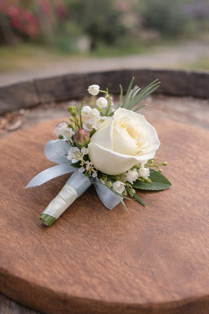 Sympathy Boutonnière | Funeral Flowers for Family