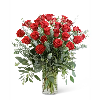 Two Dozen Premium Long Stem Roses - Endless Love 💗