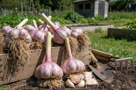 large garlic bulbs for planting heirloom variety